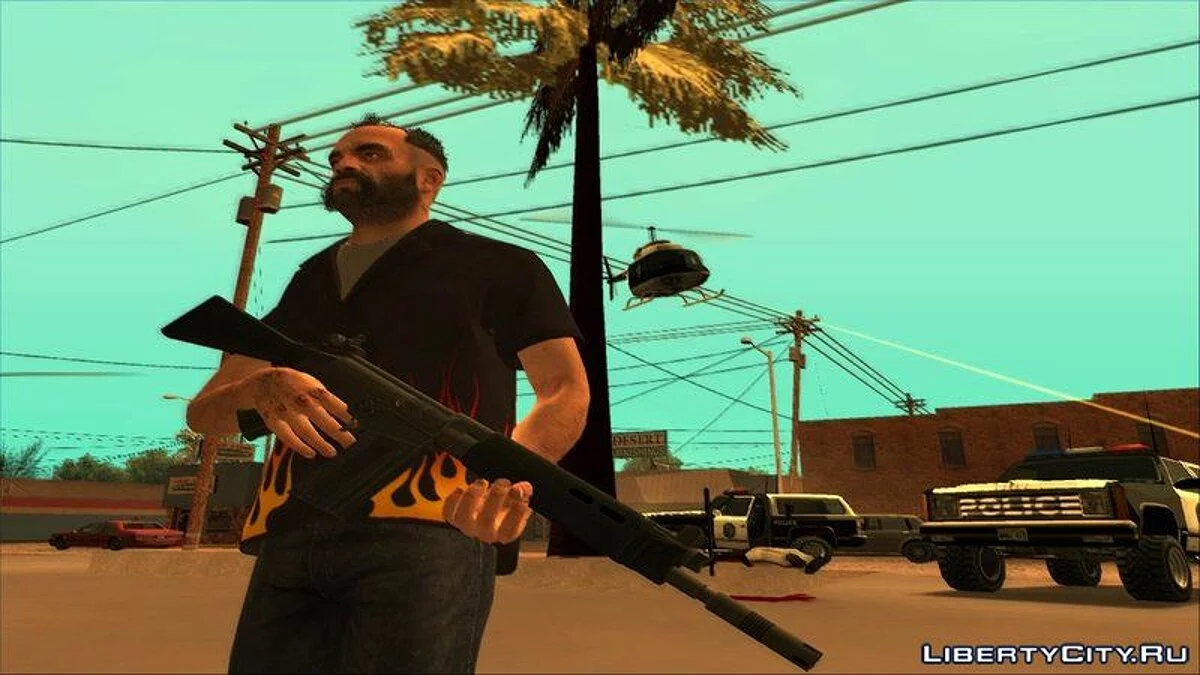 Тревор Филипс из GTA 5 / GTA San Andreas
