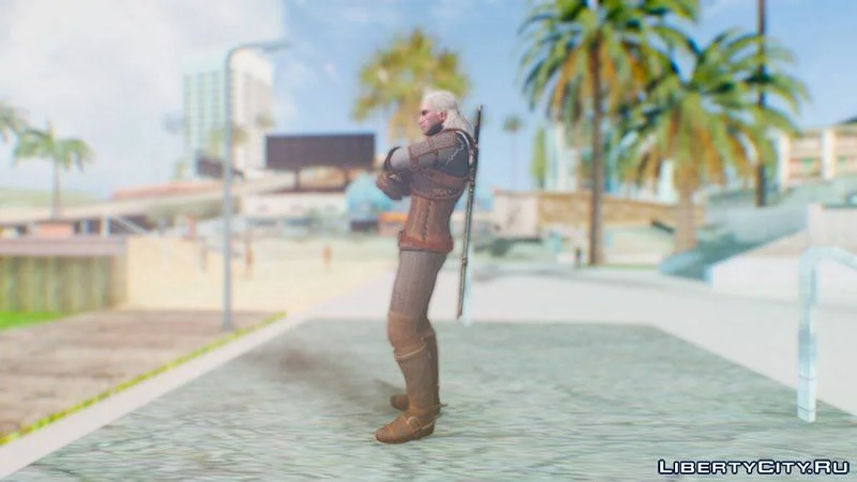Ведьмак 3: Дикая Охота | Геральт из Ривии  / GTA San Andreas