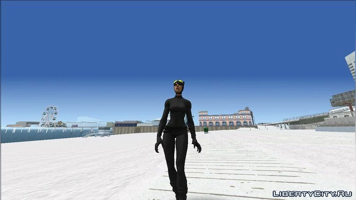 Женщина-Кошка из Фортнайта / GTA San Andreas
