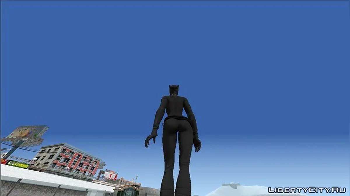 Женщина-Кошка из Фортнайта / GTA San Andreas
