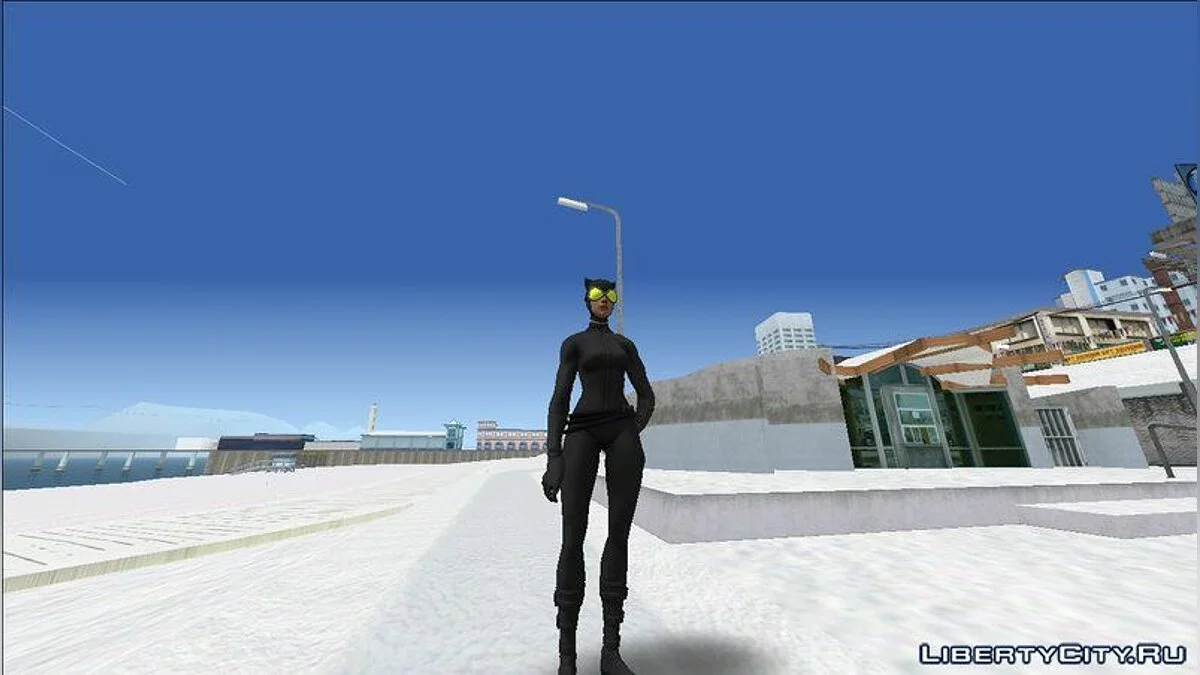 Женщина-Кошка из Фортнайта / GTA San Andreas