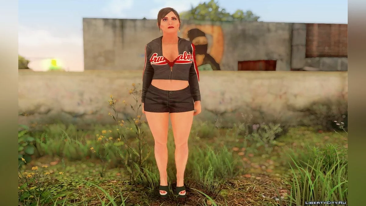 Аманда из GTA 5 The hooker / GTA San Andreas