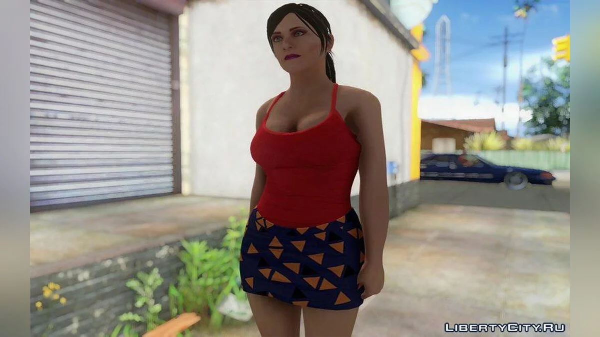 Аманда из GTA 5 / GTA San Andreas