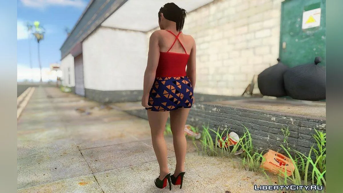 Аманда из GTA 5 / GTA San Andreas