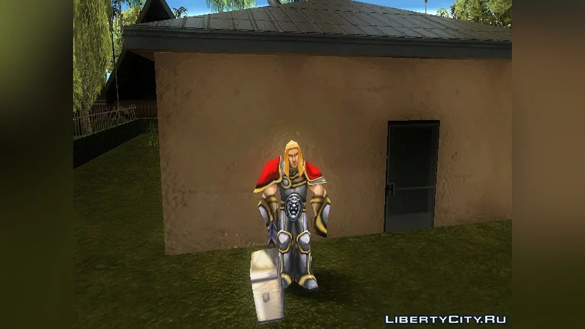 Артас из Warcraft III RoC / GTA San Andreas