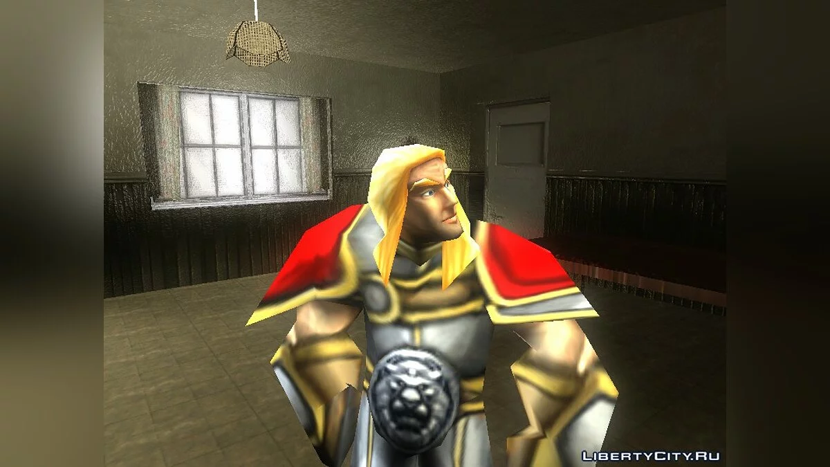 Артас из Warcraft III RoC / GTA San Andreas