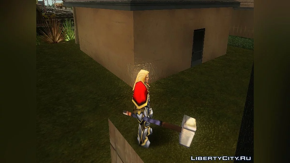 Артас из Warcraft III RoC / GTA San Andreas