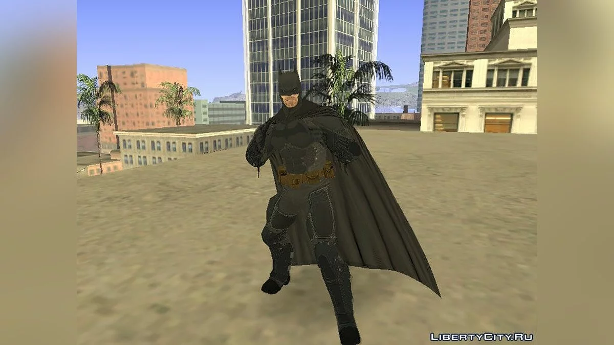Бэтмен из Batman: Arkham Knight / GTA San Andreas