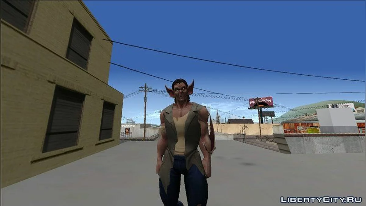 Человек летучая мышь из Dc Legends / GTA San Andreas