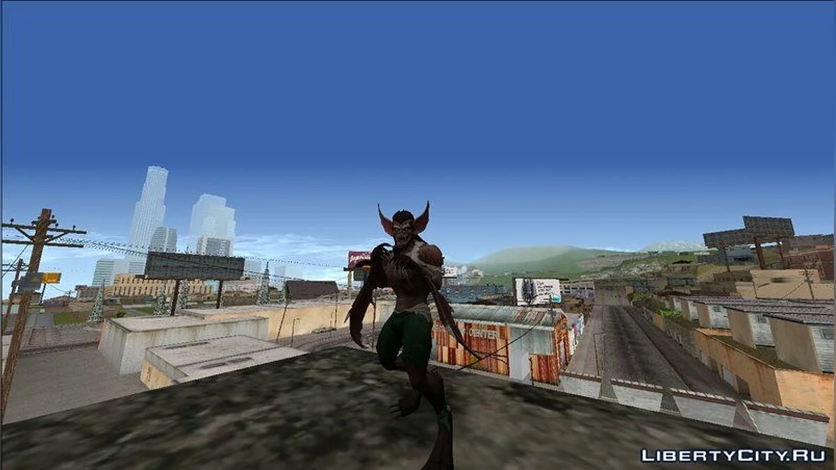 Человек летучая мышь из Dc Legends / GTA San Andreas