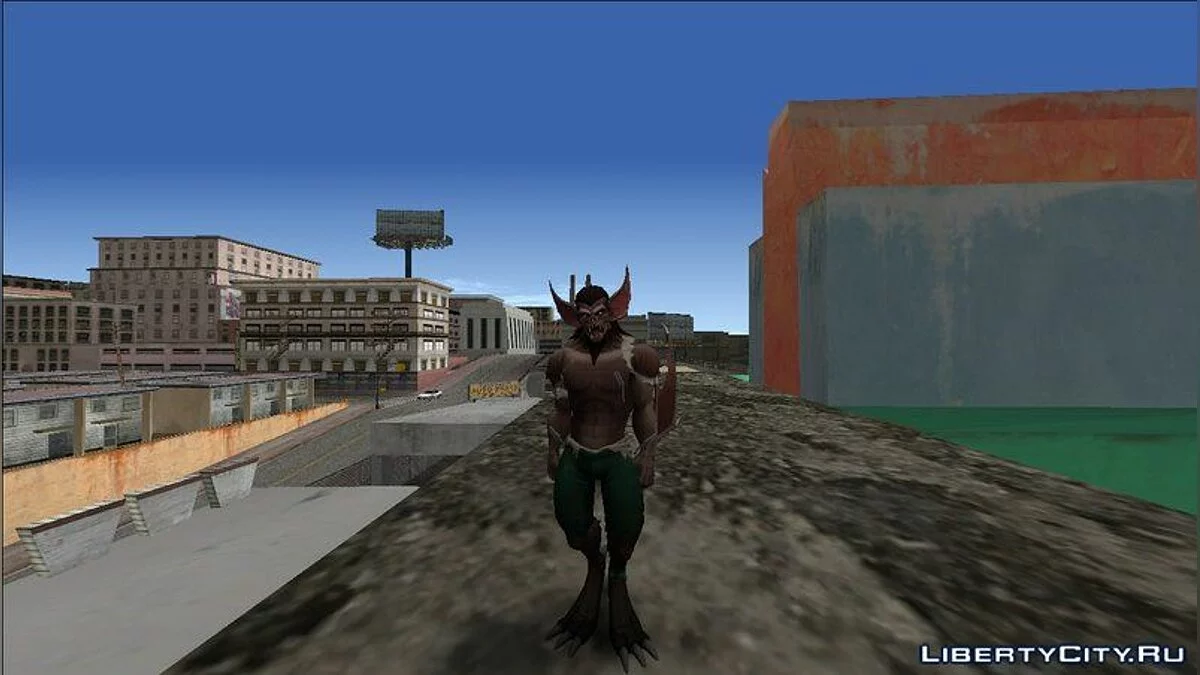 Человек летучая мышь из Dc Legends / GTA San Andreas