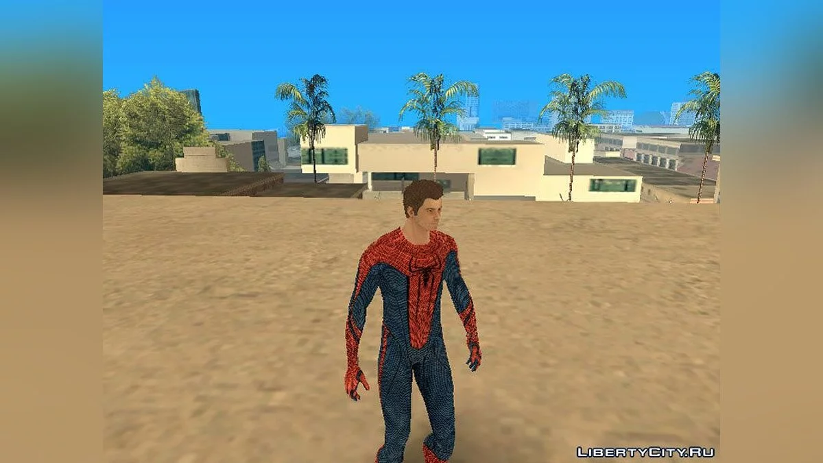 Человек-паук без маски / GTA San Andreas