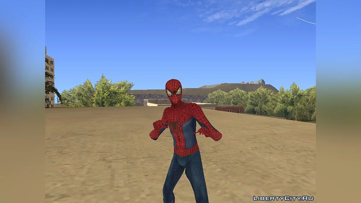 Человек-паук из The Amazing Spider-Man 2 / GTA San Andreas