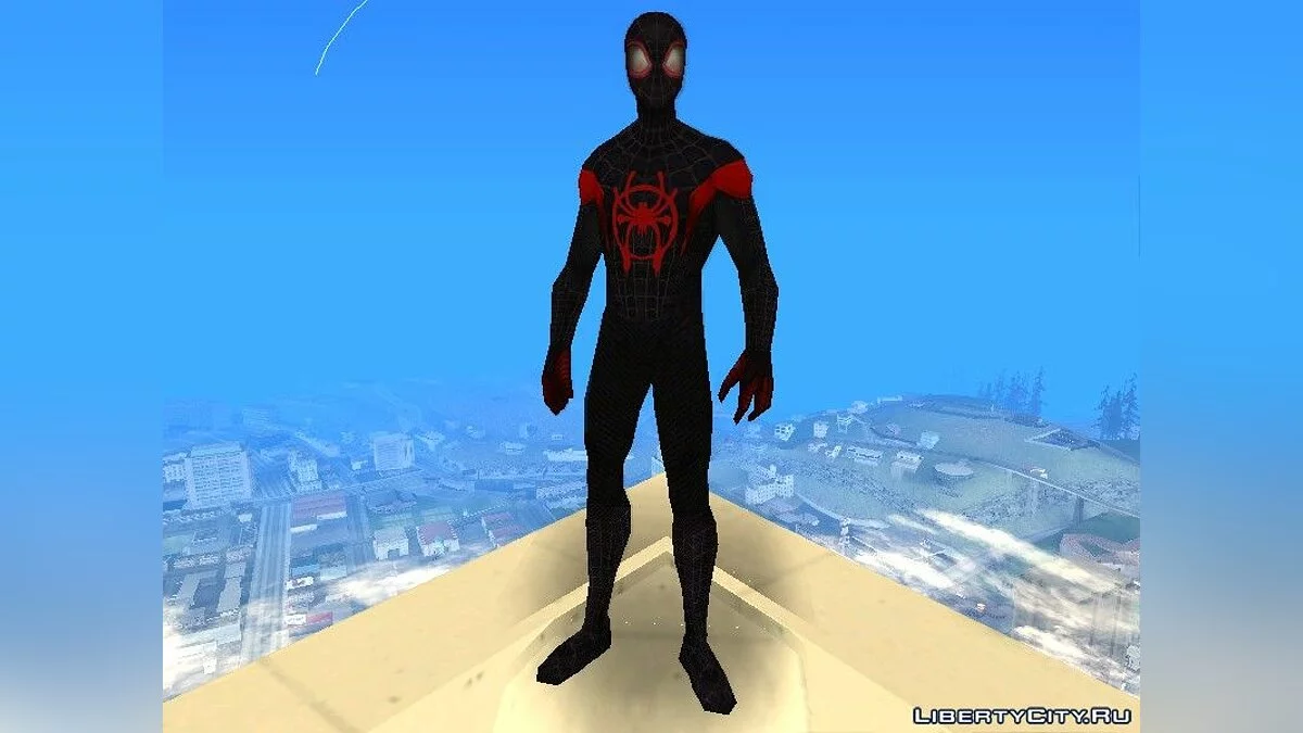 Человек-паук - Майлс Моралес / GTA San Andreas