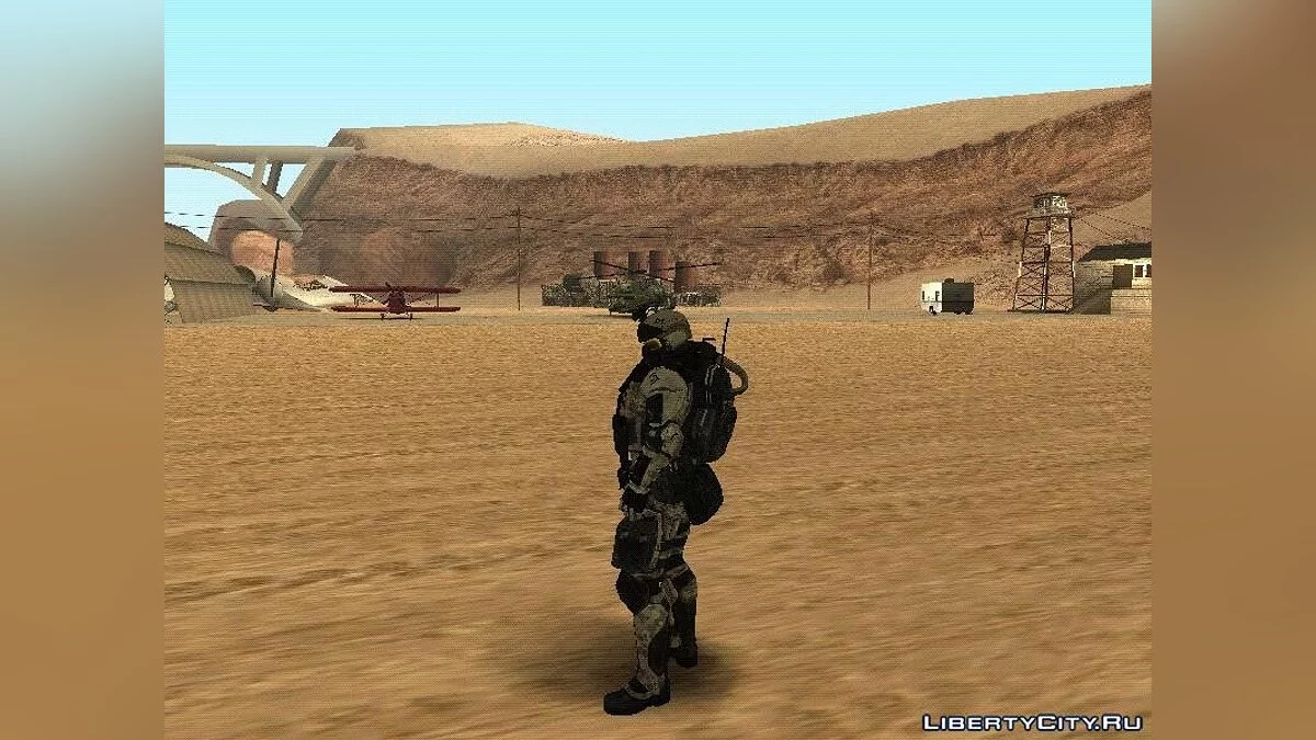 Футуристичный солдат / GTA San Andreas