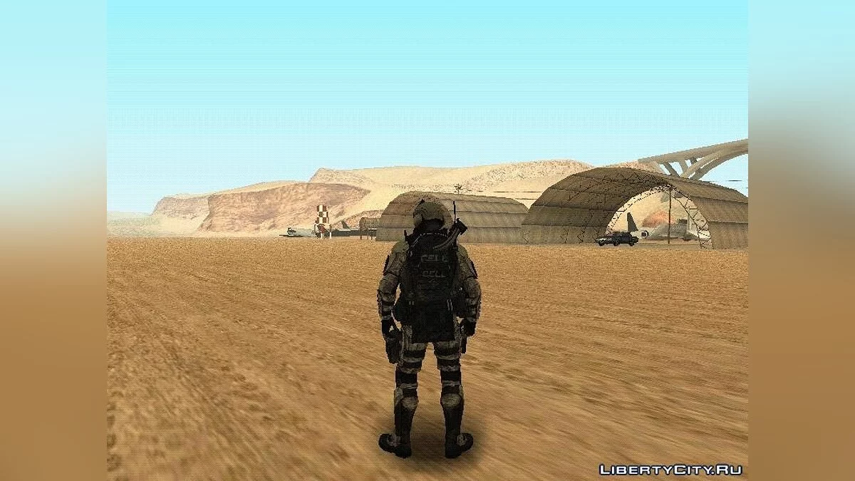 Футуристичный солдат / GTA San Andreas