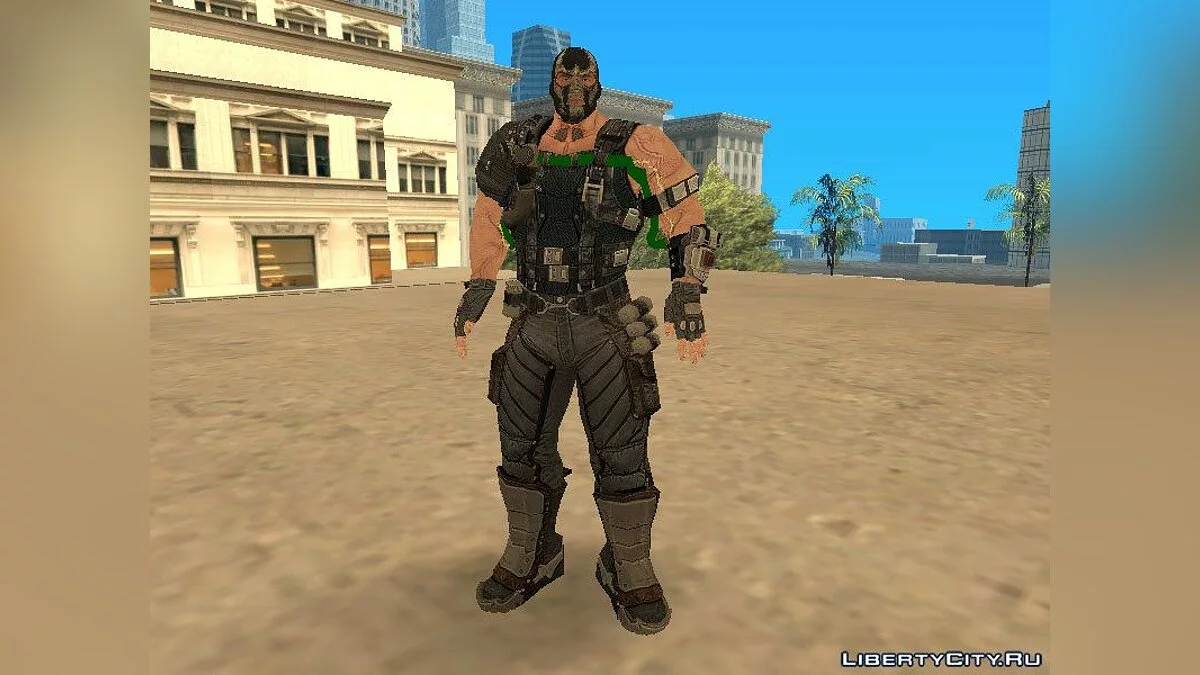 Ядовитый Бэйн из Arkham Origins / GTA San Andreas