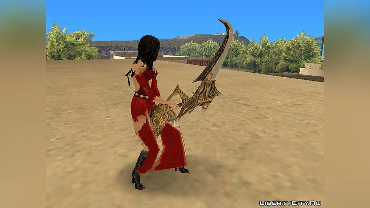 Кайлина из игры Prince of Persia Warrior Within / GTA San Andreas