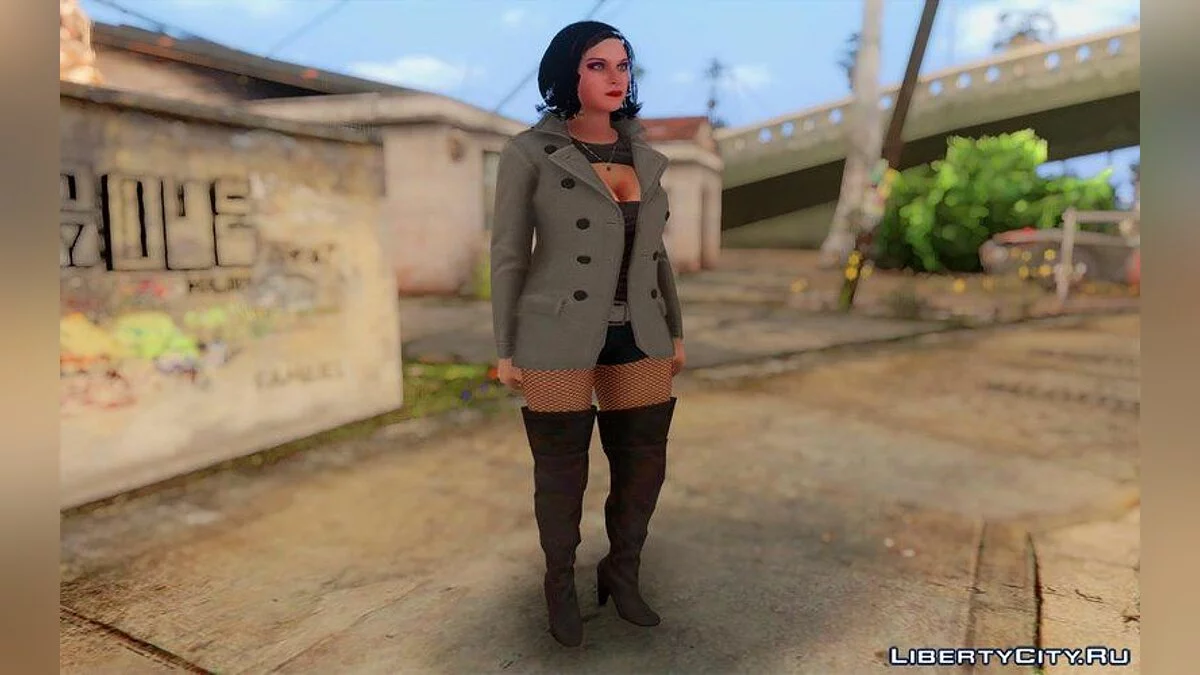 Molly The Sexi Hooker из GTA 5 / GTA San Andreas