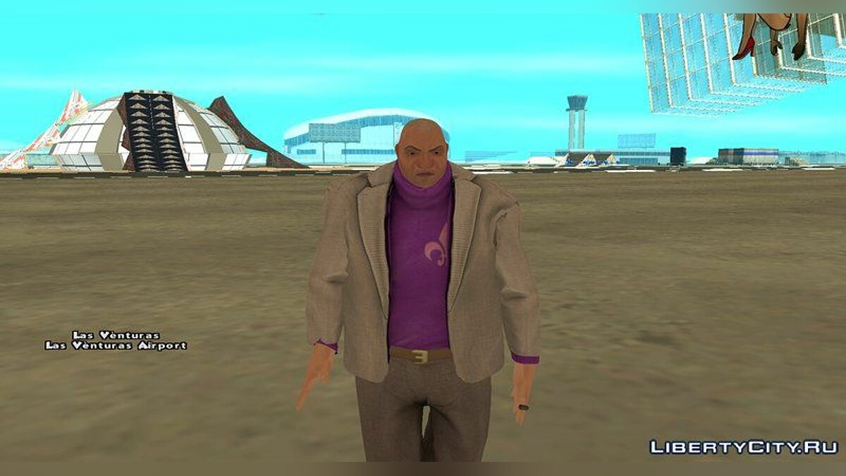 Скачать Олег из Saints Row 3 для GTA San Andreas