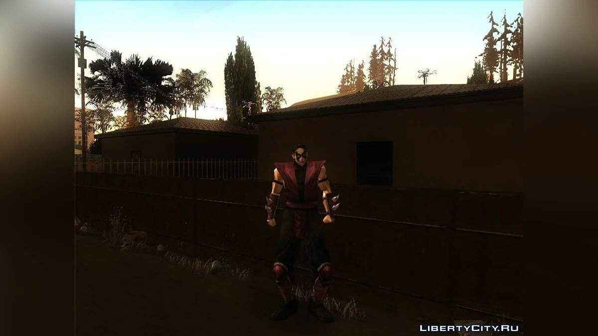 Рейко из Mortal Kombat Unchained / GTA San Andreas