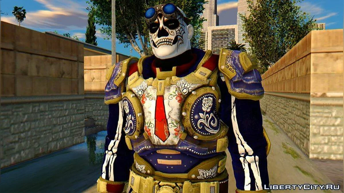 Скинпак из Gears of War 4 / GTA San Andreas