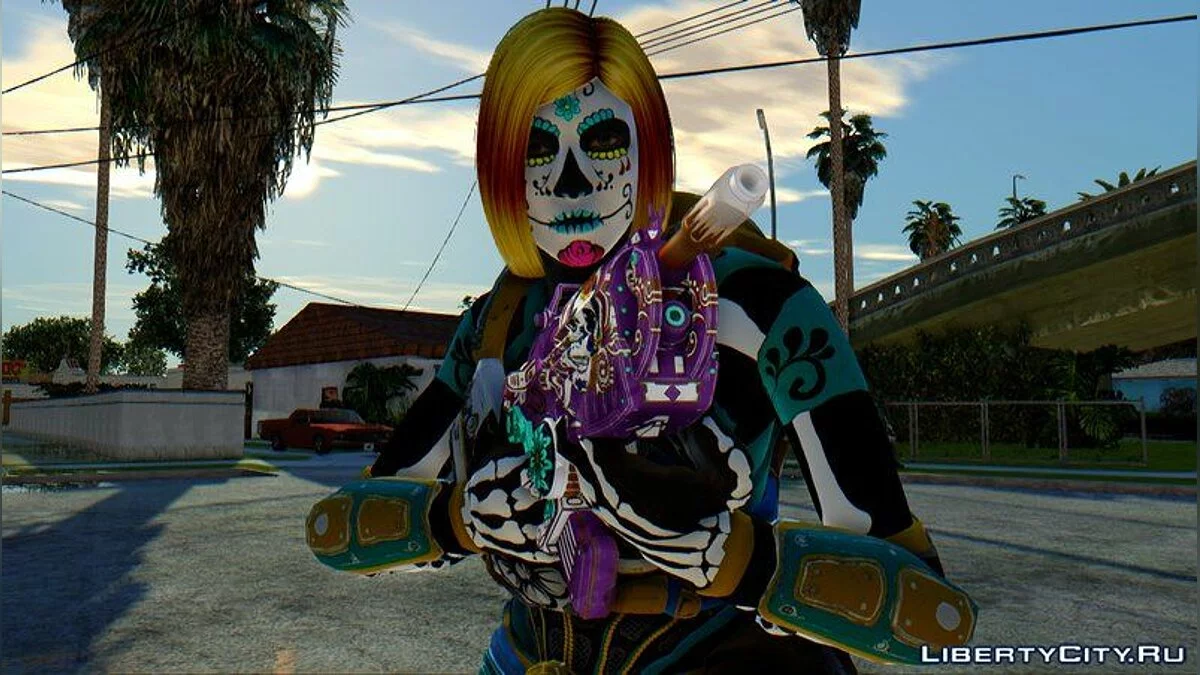 Скинпак из Gears of War 4 / GTA San Andreas