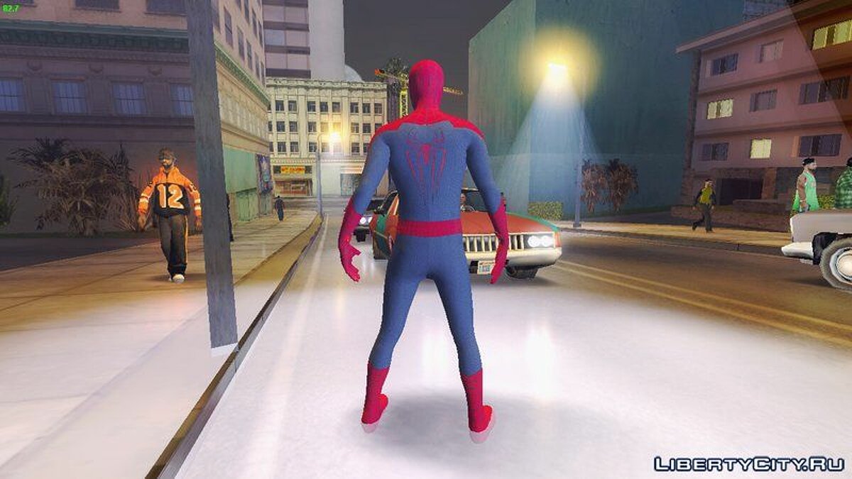 Замена spidey am2.dff в GTA San Andreas (1 файл)