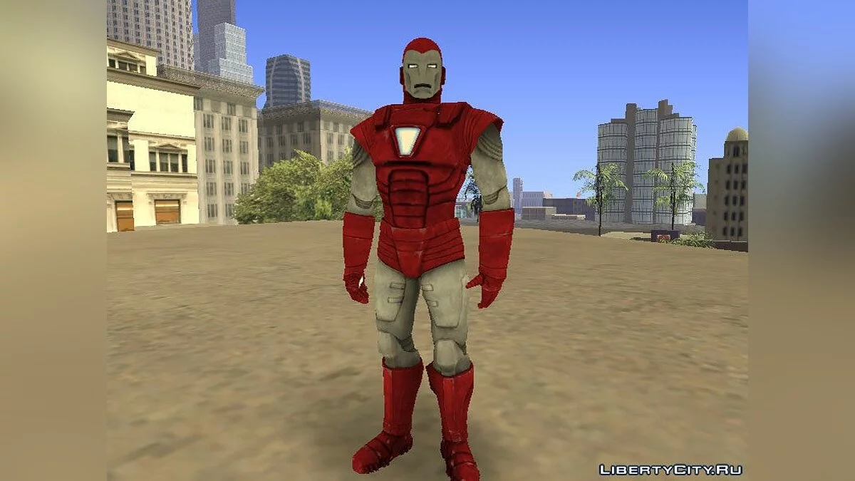 Железный человек 2 - серебряный центурион / GTA San Andreas