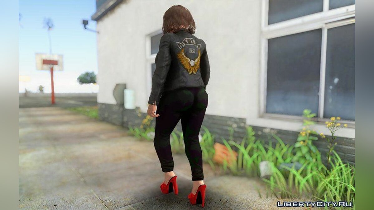 Замена amanda the hot.dff в GTA San Andreas (3 файла)