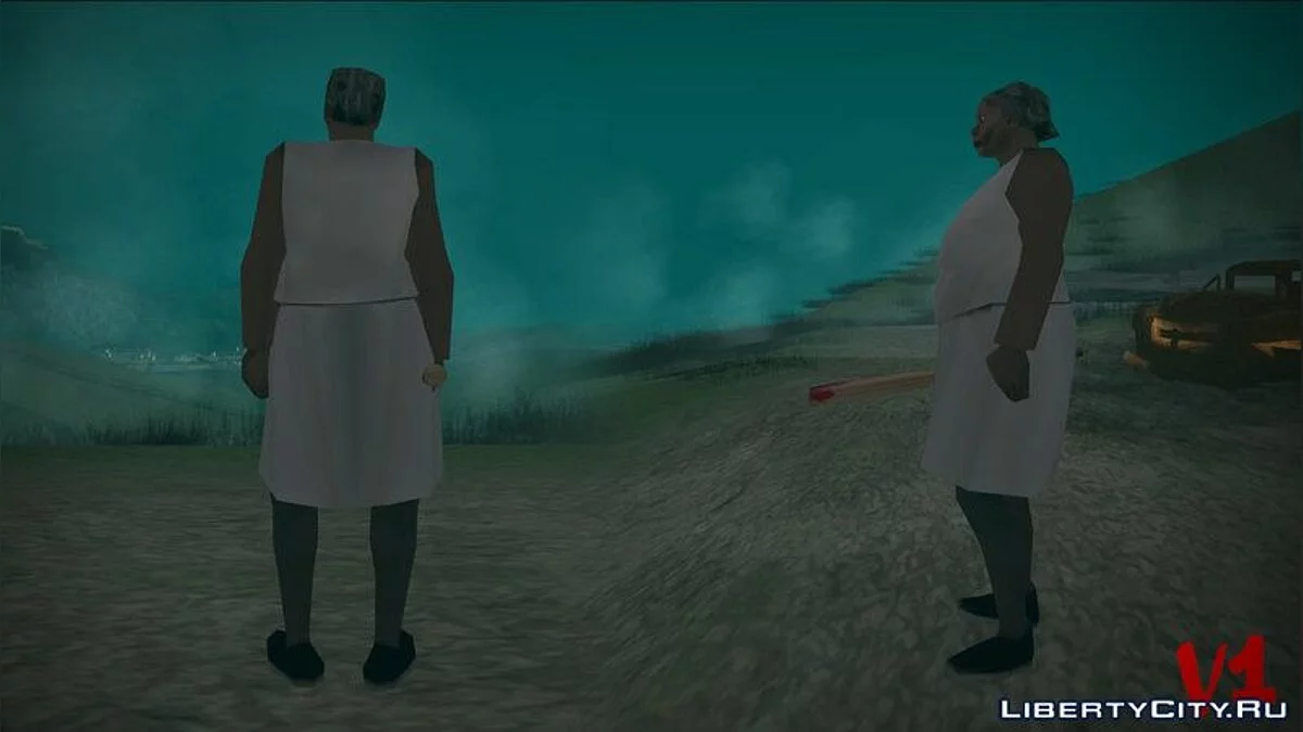 Бабка Грэнни / GTA San Andreas