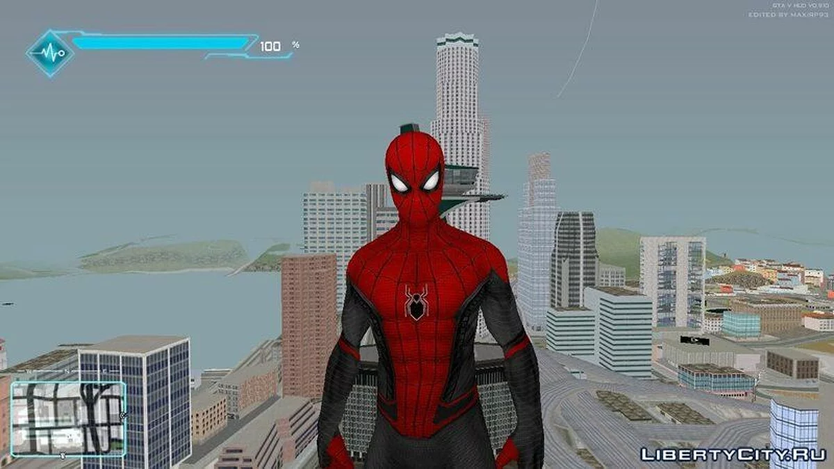 Человек-паук - сборник скинов / GTA San Andreas