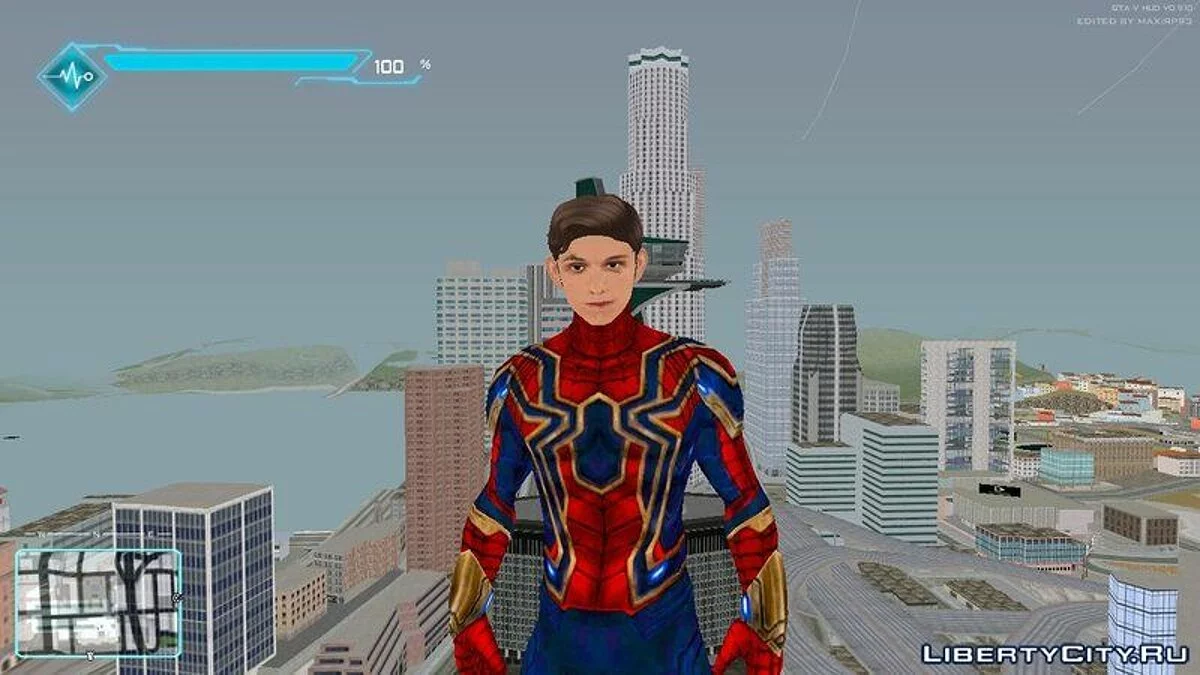 Человек-паук - сборник скинов / GTA San Andreas