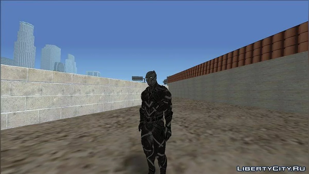Черная пантера из Marvel Dimension of Heroes / GTA San Andreas