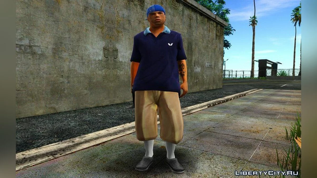 Члены банды Aztecas из GTA 5 / GTA San Andreas