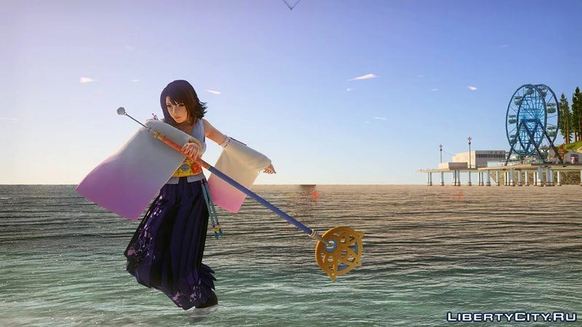 Dissidia Final Fantasy NT: Yuna FFX & FFX-2 / GTA San Andreas