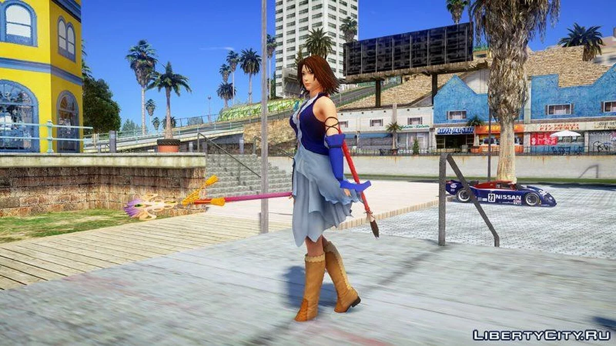 Dissidia Final Fantasy NT: Yuna FFX & FFX-2 / GTA San Andreas