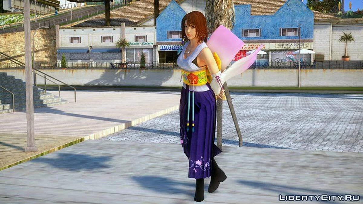 Dissidia Final Fantasy NT: Yuna FFX & FFX-2 / GTA San Andreas