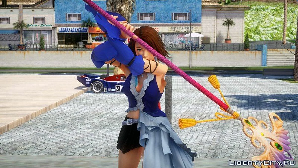 Dissidia Final Fantasy NT: Yuna FFX & FFX-2 / GTA San Andreas