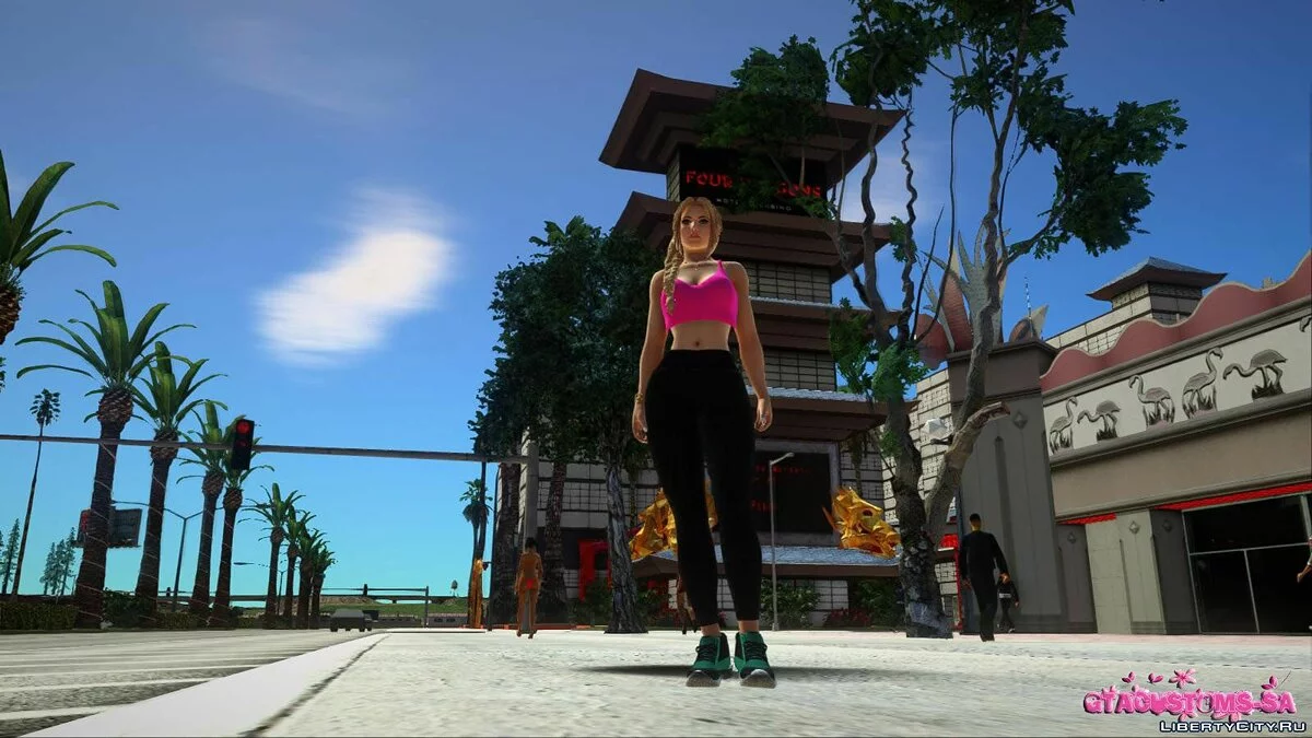 Хелена Дуглас из Dead Or Alive 5 / GTA San Andreas