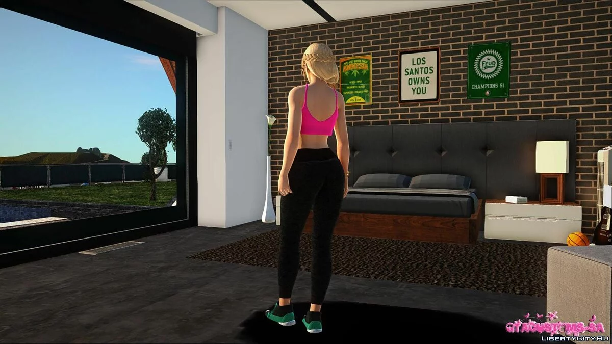 Хелена Дуглас из Dead Or Alive 5 / GTA San Andreas