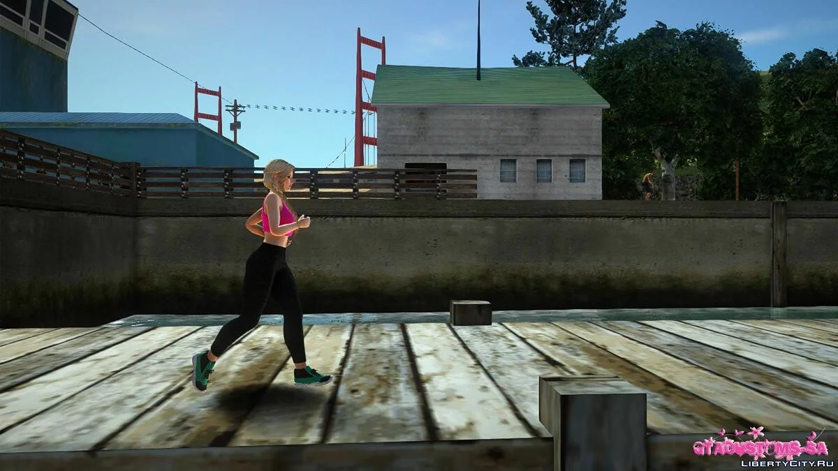 Хелена Дуглас из Dead Or Alive 5 / GTA San Andreas