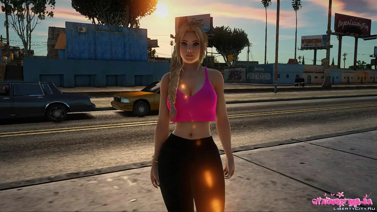 Хелена Дуглас из Dead Or Alive 5 / GTA San Andreas