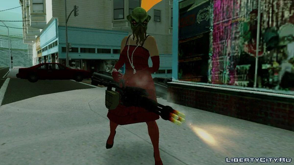 Хэллоунские скины из GTA Online / GTA San Andreas