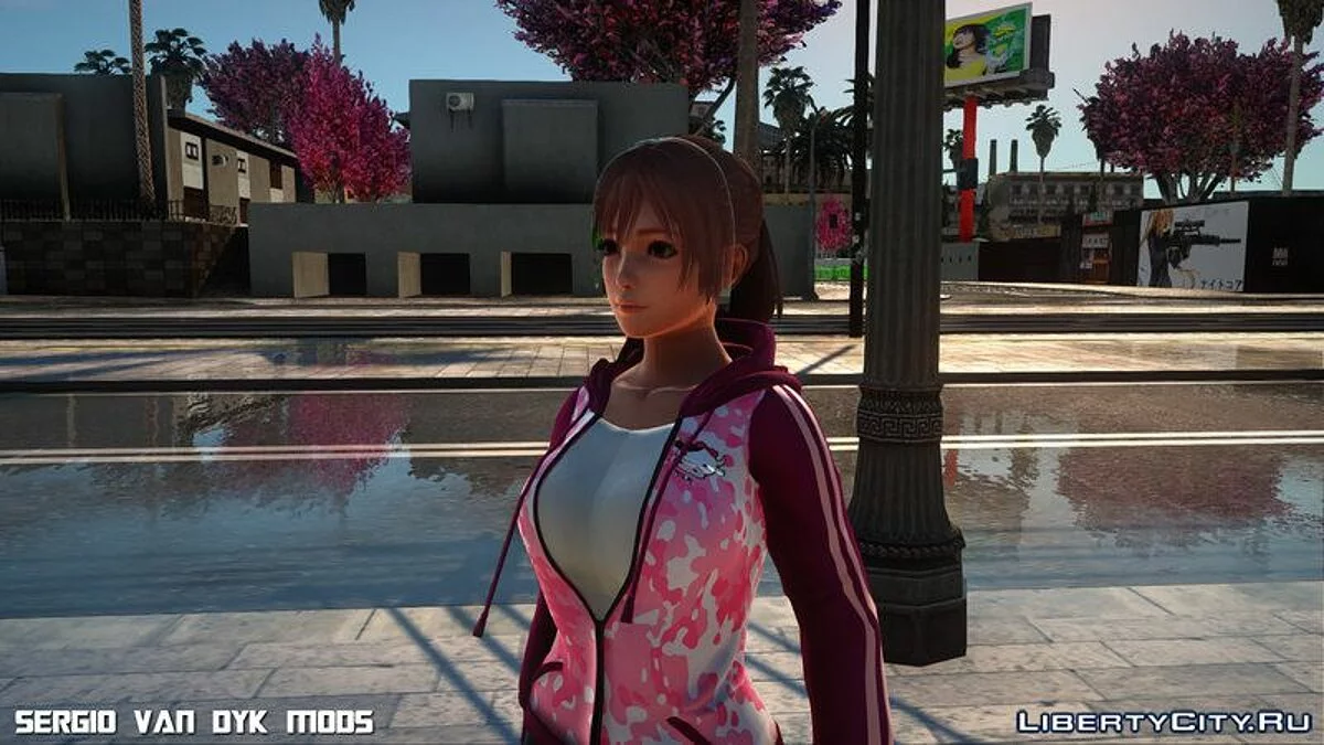 Хонока из DOA6 / GTA San Andreas
