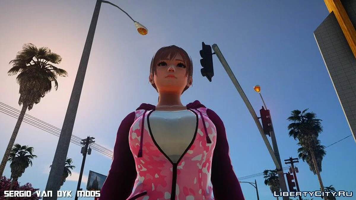 Хонока из DOA6 / GTA San Andreas