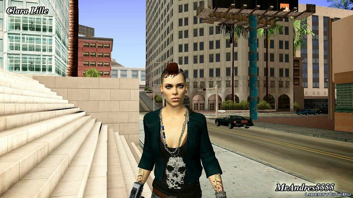 Клара Лилл из Watch Dogs / GTA San Andreas