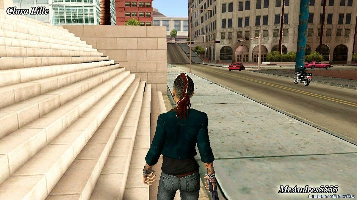 Клара Лилл из Watch Dogs / GTA San Andreas