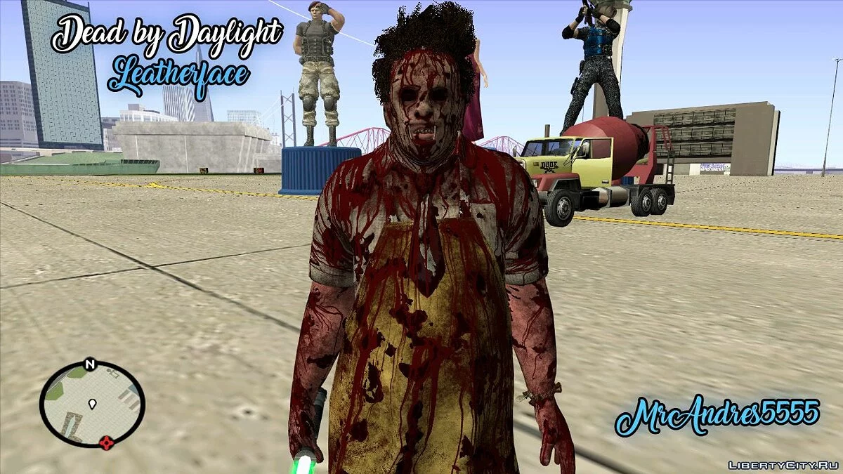 Кожаное лицо / GTA San Andreas