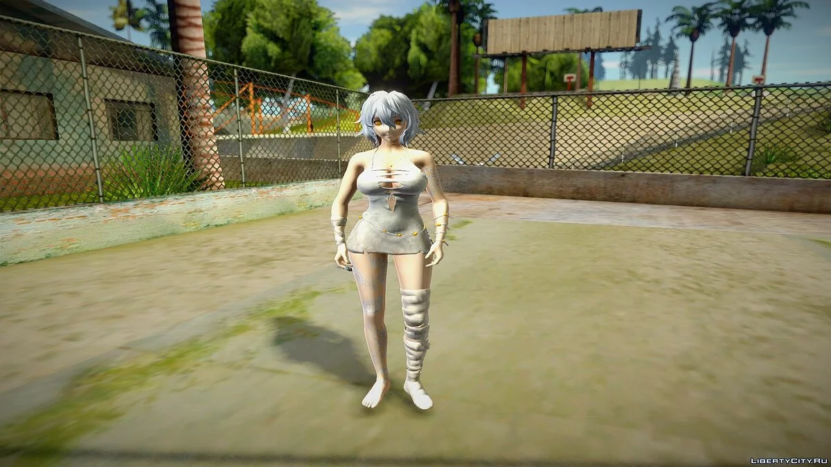Ло из Code Vein / GTA San Andreas